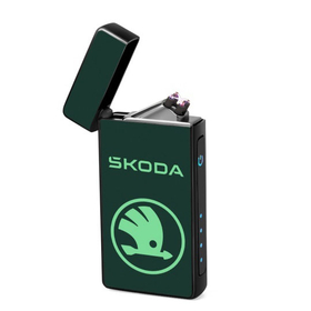 Lighter : Škoda (front, open lid)