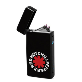 Lighter : Red Hot Chili Peppers - RHCP (front, open lid)