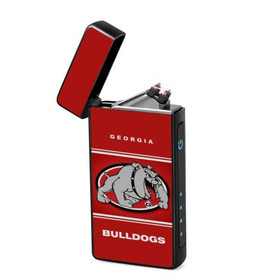 Lighter : Georgia Bulldogs (front, open lid)