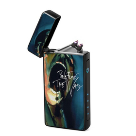 Lighter : Pink Floyd - The Wall (front, open lid)