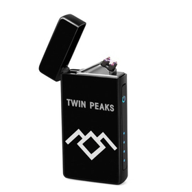 Lighter : Twin Peaks - Owl Cave (front, open lid)