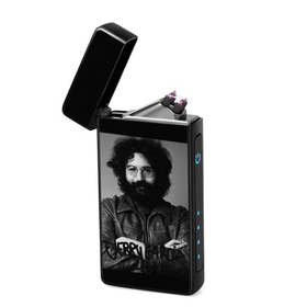Lighter : Jerry Garcia (front, open lid)