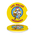 Ceramic Car Coasters : Los Pollos Hermanos