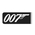 Money Clip (silver) : James Bond 007
