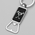 Bottle Opener Keychain : Pearl Jam - Stickman