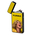 Lighter : Pluribus (front, open lid)
