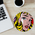 Mousepad : Roy Lichtenstein - Girl With Hair Ribbon