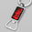 Bottle Opener Keychain : Love