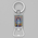 Bottle Opener Keychain : Grateful Dead - Skull & Roses