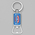 Bottle Opener Keychain : Captain America Shield