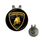 Golf Hat Clip with Ball Marker : Lamborghini